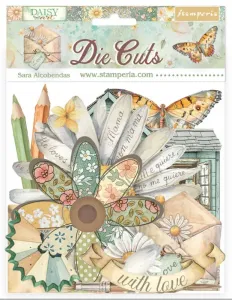 Daisy Art Die-Cuts, 40 pieces